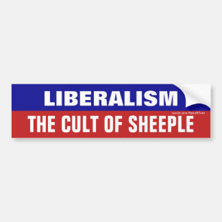 Liberalismus Der Schaffenskult Autoaufkleber