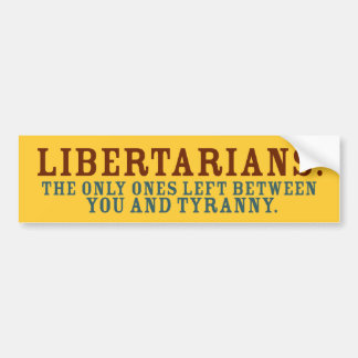 Liberalist-Autoaufkleber - besonders angefertigt Autoaufkleber