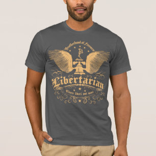 Liberalist "leben nicht durch die Klinge" Shirt