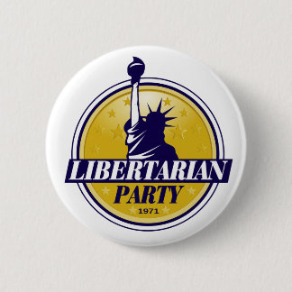 Liberalistisches Party-Logo Button