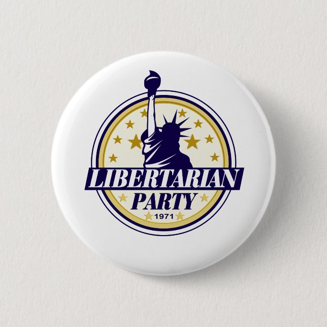 liberalistisches Partylogo Button (Vorderseite)