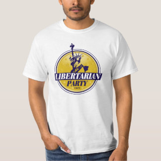 Liberalistisches politisches Party-Logo T-Shirt