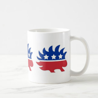 Liberalistisches Stachelschwein Tasse