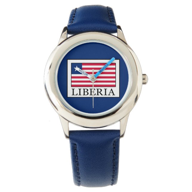 Liberia Armbanduhr (Vorderseite)