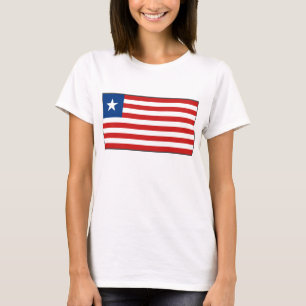 Liberia Flag x Map T - Shirts