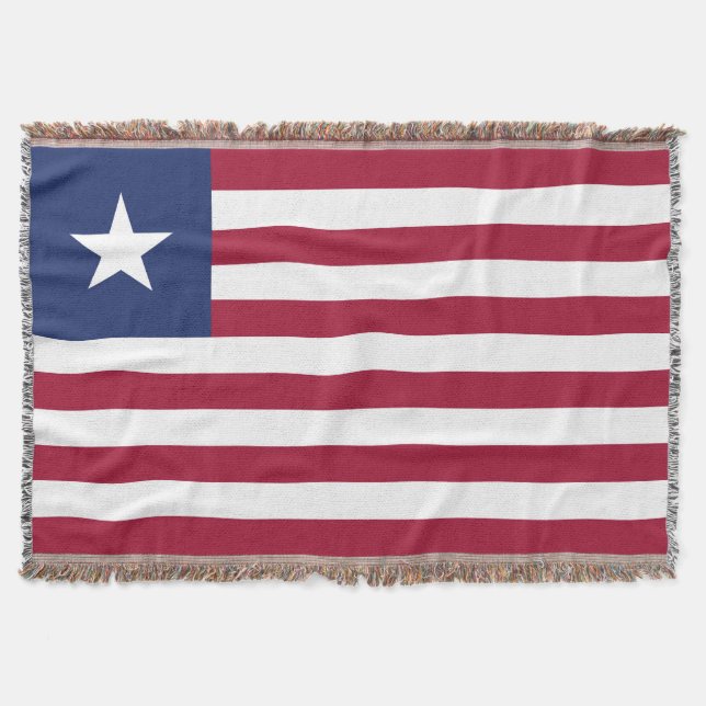 Liberia-Flagge Decke (Vorderseite)