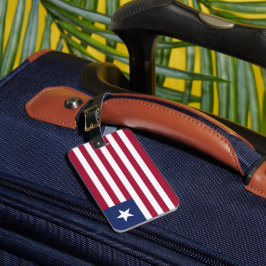 Liberia-Flagge Gepäckanhänger