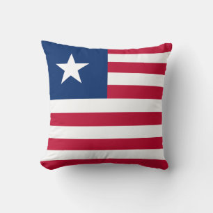 Liberia-Flagge Kissen