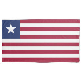 Liberia-Flagge Kissenbezug