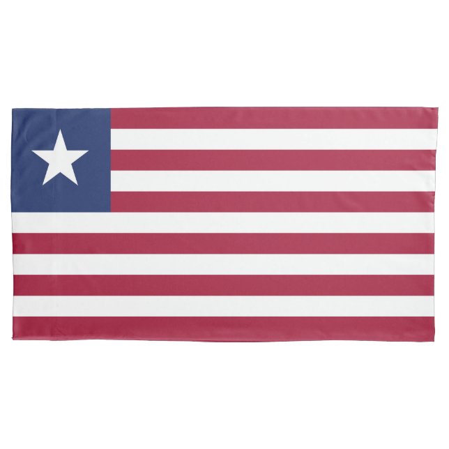 Liberia-Flagge Kissenbezug (Vorderseite)