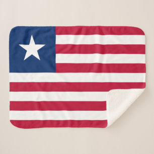 Liberia-Flagge Sherpadecke