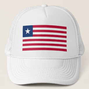 Liberia-Flagge Truckerkappe