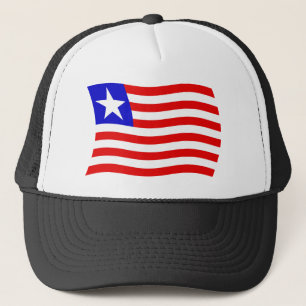 Liberia-Flaggenhut Truckerkappe