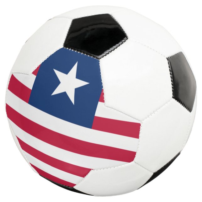 Liberia Fußball (Dreiviertel)
