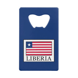Liberia Kreditkartenflaschenöffner