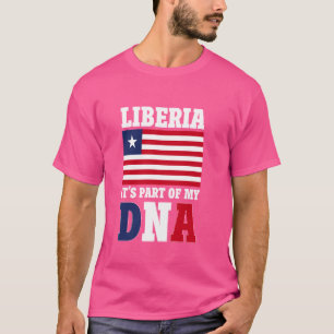 Liberia Liberia Flag Afrika T-Shirt