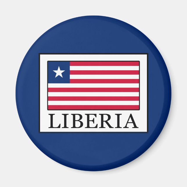 Liberia Magnet (Vorne)