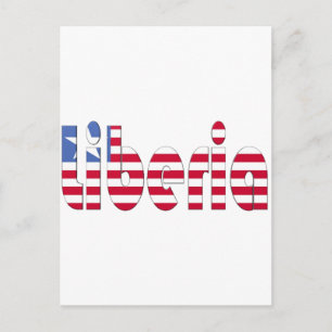 Liberia Postkarte