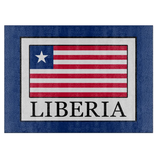 Liberia Schneidebrett (Vorderseite)
