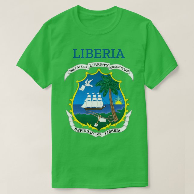 Liberia T-Shirt (Design vorne)