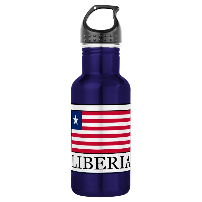 Liberia Trinkflasche (Vorderseite)