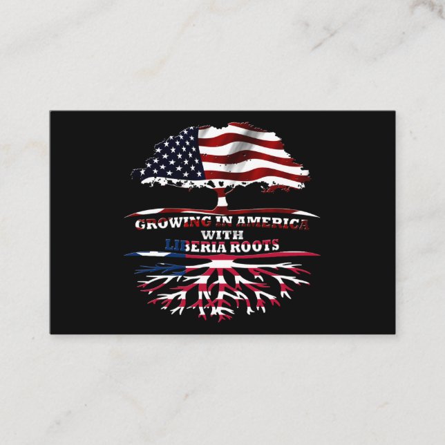 Liberia Visitenkarte (Vorderseite)