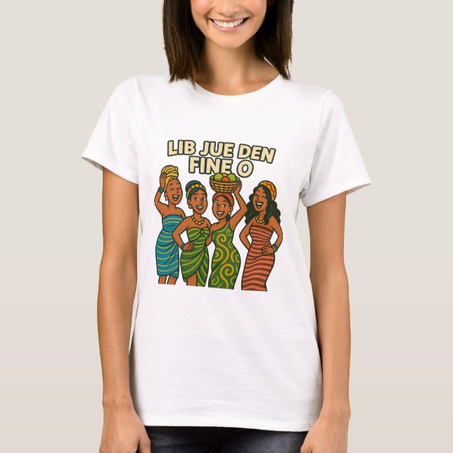 Liberian Jue T-Shirt (Vorderseite)
