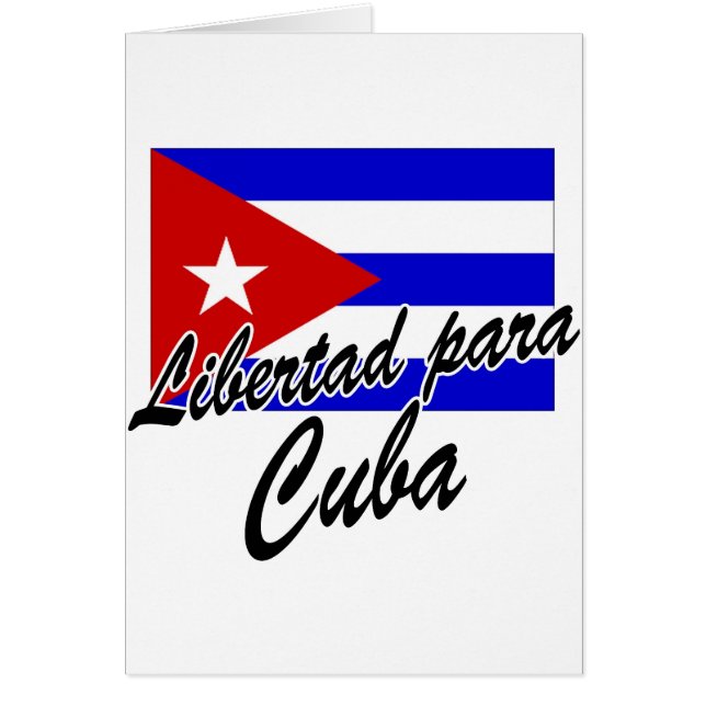 Libertad para Kuba! (Vorne)