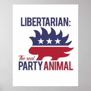 Libertärer - Das echte Party-Tier - - Poster