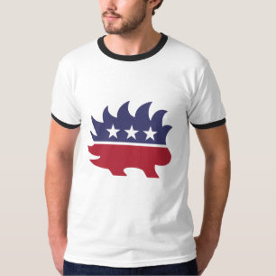 Libertärer Stachelschwein - - T-Shirt