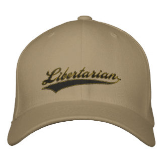 Libertarian Embroided Hat Bestickte Baseballkappe
