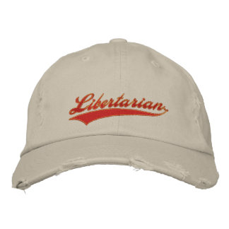 Libertarian Embroided Hat Bestickte Baseballkappe