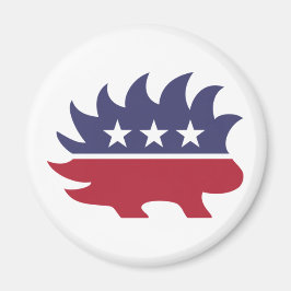 Libertarian Party Porcupine Symbol Magnet