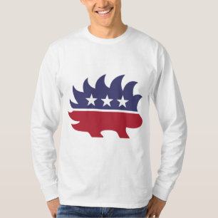 Libertarian Party Porcupine Symbol T-Shirt