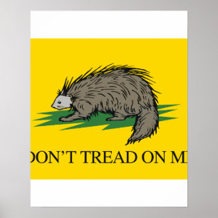 Libertarier - Tritt nicht auf mich Flagge - - Poster