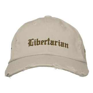 Libertaristin Bestickte Baseballkappe