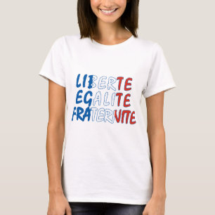 Liberte Egalite Fraternite Produkte T-Shirt