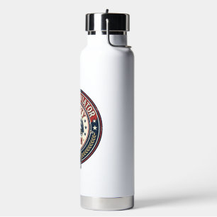 Liberty Aviator Patriotisch Patriotische Luftfahrt Trinkflasche