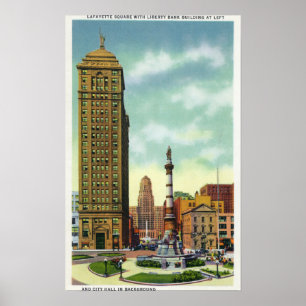 Liberty Bank Bldg, Rathaus Poster