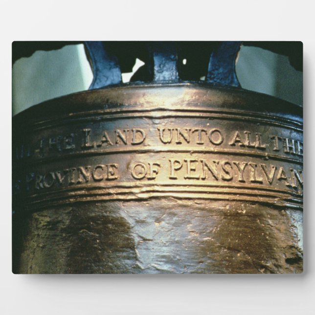 Liberty Bell, 1751 in Betrieb genommen (Bronze) (s Fotoplatte (Vorderseite)