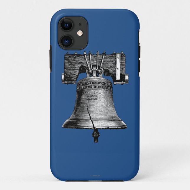 Liberty Bell, 19. Jahrhundert Case-Mate iPhone Hülle (Rückseite)