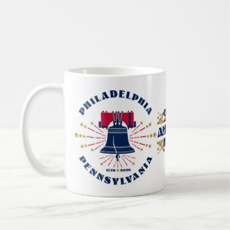 Liberty Bell Amerikas Tasse zum 250. Jahrestag