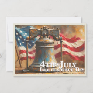 Liberty Bell Kunst für die Feier zum 4. Juli