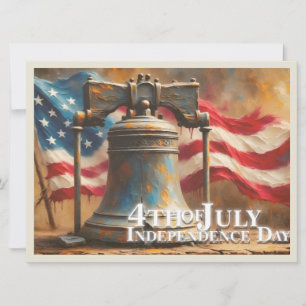 Liberty Bell Kunst für die Feier zum 4. Juli