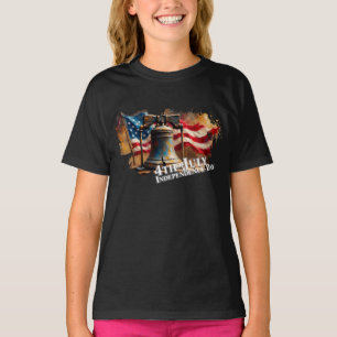 Liberty Bell Kunst für die Feier zum 4. Juli T-Shirt