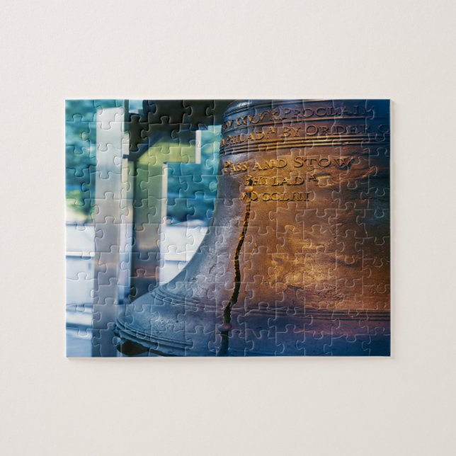 Liberty Bell Philadelphia Puzzle (Horizontal)