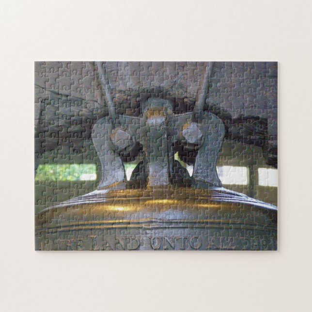 Liberty Bell Philadelphia. Puzzle (Horizontal)