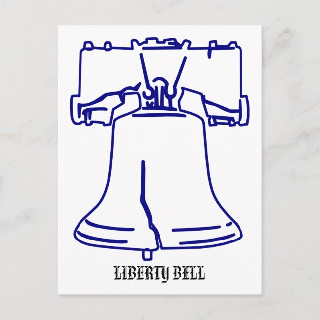 Liberty Bell Postkarte (Vorderseite)