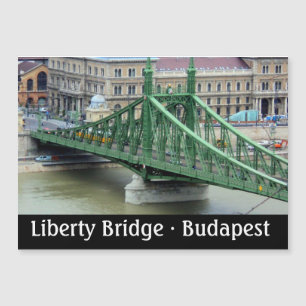 Liberty Bridge Budapest Magnetkarte