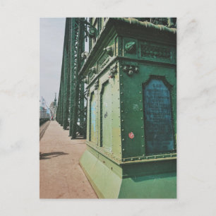 Liberty Bridge, Budapest, Ungarn Postkarte